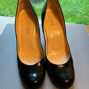 Joan & David size 8 Black 3" block heel